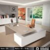 MOBLEOFI, Escritorio moderno minimalista ejecutivo para oficina o homeoffice