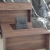 Escritorio ejecutivo, en forma de U, con cajones y librero, para casa u oficina, ID: C004