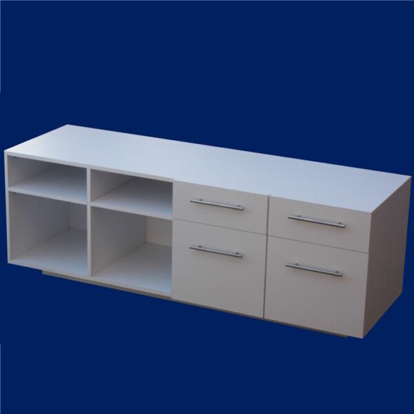 Cajonera Credenza con 4 cajones archiveros y 4 espacios libres Cajonera Credenza con 4 cajones archiveros y 4 espacios libres