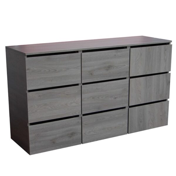 Archivero, Credenza, Bufetera con 9 cajones archiveros Archivero, Credenza, Bufetera con 9 cajones archiveros