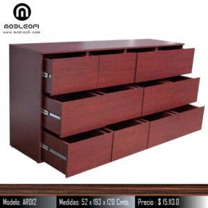 ID: AR012, Cajonera Archivero grande de 12 cajones