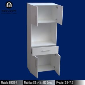 Mobleofi, Librero alacena para microondas en la oficina