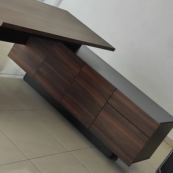 Escritorio en L, Ejecutivo, Moderno, Minimalista, con cajones, ID: L024-D-1